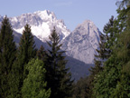 Zugspitze und Waxenstein