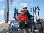 Martina und Michi am Gipfel