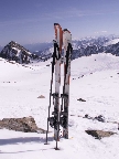 Manfreds neue Ski, sind sie nicht toll??